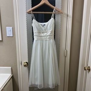 White Tulle Dress in Medium